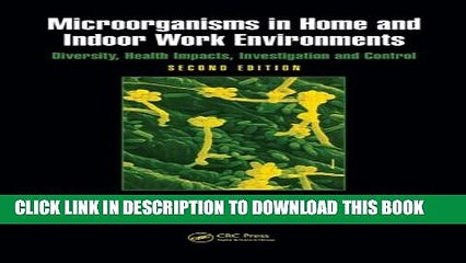 New Book Microorganisms in Home and Indoor Work Environments: Diversity, Health Impacts,