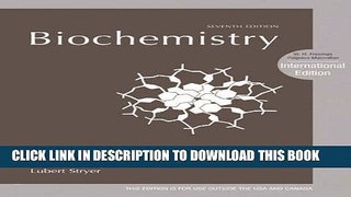 New Book Biochemistry (International Edition)
