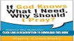 [PDF] If God Knows What I Need, Why Should I Pray?: Taking the Religion Out of Praying Popular