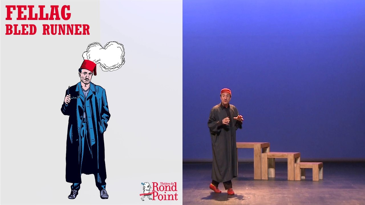 Les postérieurs prenaient leur liberté / Fellag - Bled Runner