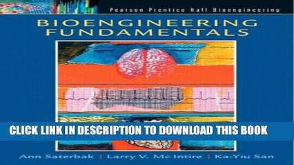 [PDF] Bioengineering Fundamentals Popular Colection