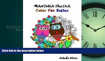 Online eBook Mandala : The OWL: Coloring For Relax: Intricate Mandalas,Mesmerising