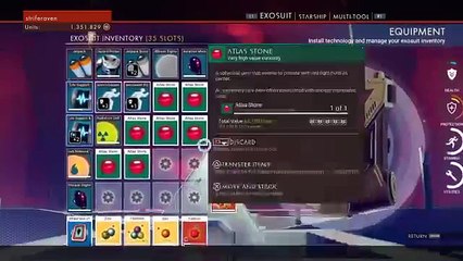 No Man's Sky: Using 10 Atlas Stones **POTENTIAL SPOILERS**