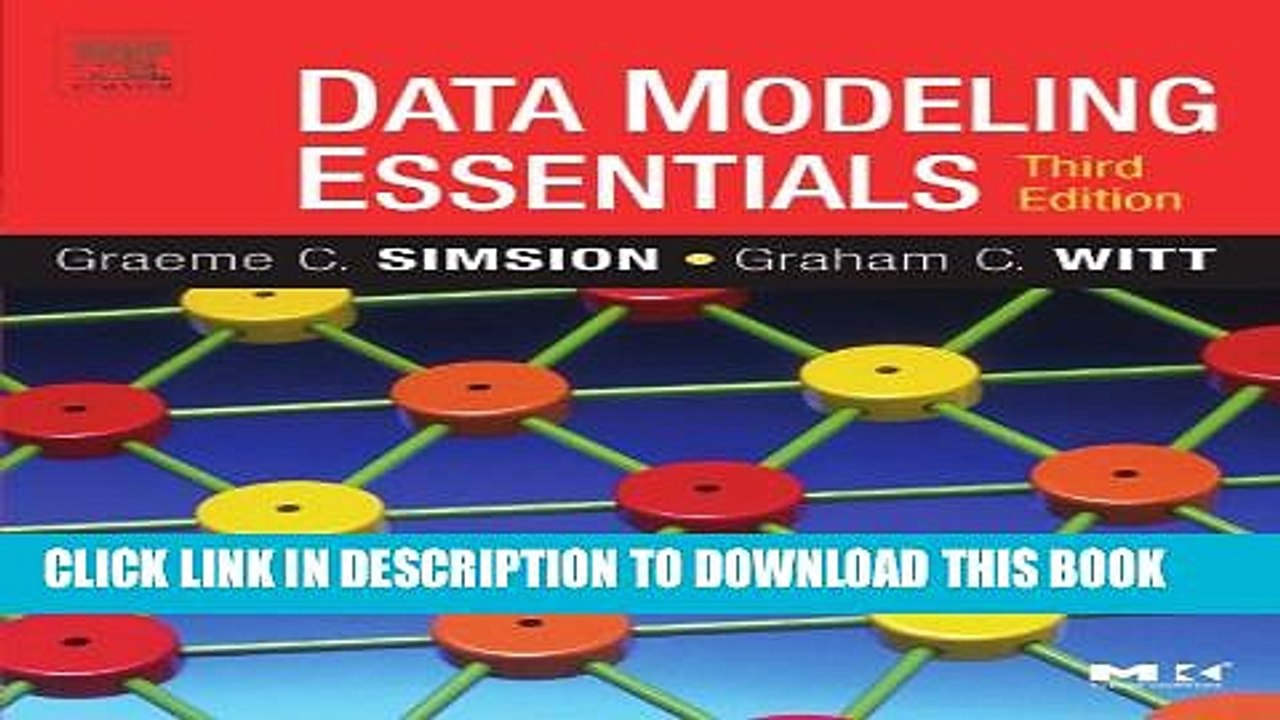 [PDF] Data Modeling Essentials, Third Edition Full Online