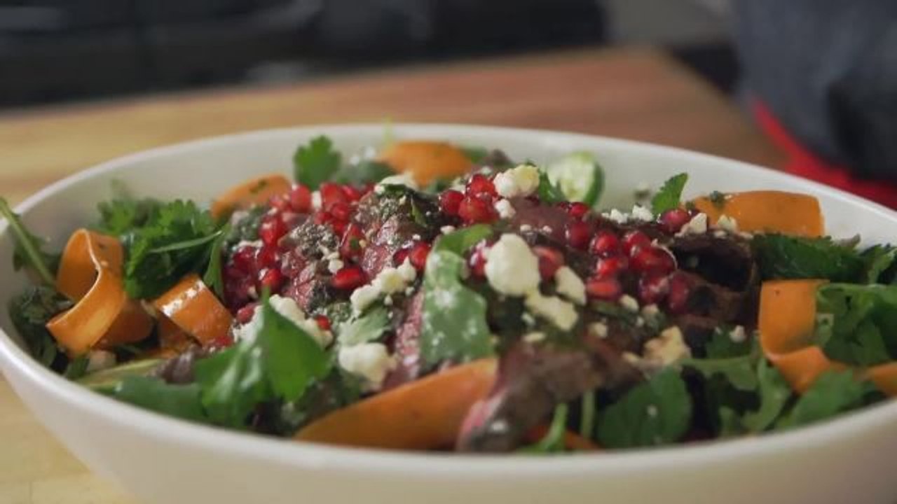 How to Make Moroccan Steak Salad