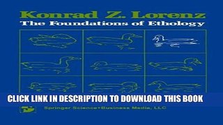 Collection Book The Foundations of Ethology