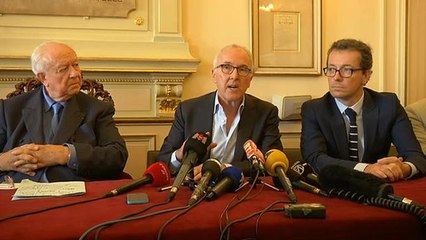 Ligue 1 - Rachat OM - Conférence de presse Frank McCourt, futur propriétaire de l'OM