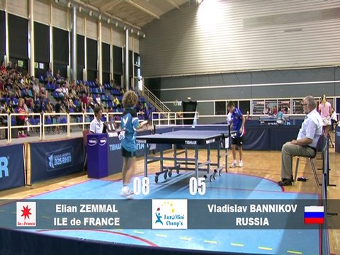 EURO MINI CHAMP'S - FINALE BOYS 2005 -TENNIS DE TABLE