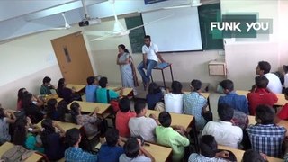 BEST CLASSROOM PRANK EVER!!! Professor Stabbed in Lecture (Prank in India)