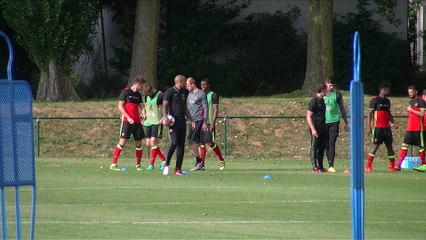 Les premières images de Thierry Henry avec les Diables Rouges