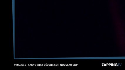 MTV Video Music Awards 2016 : Kanye West dévoile son nouveau clip sulfureux (Vidéo)