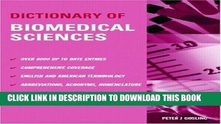 Collection Book Dictionary of Biomedical Science
