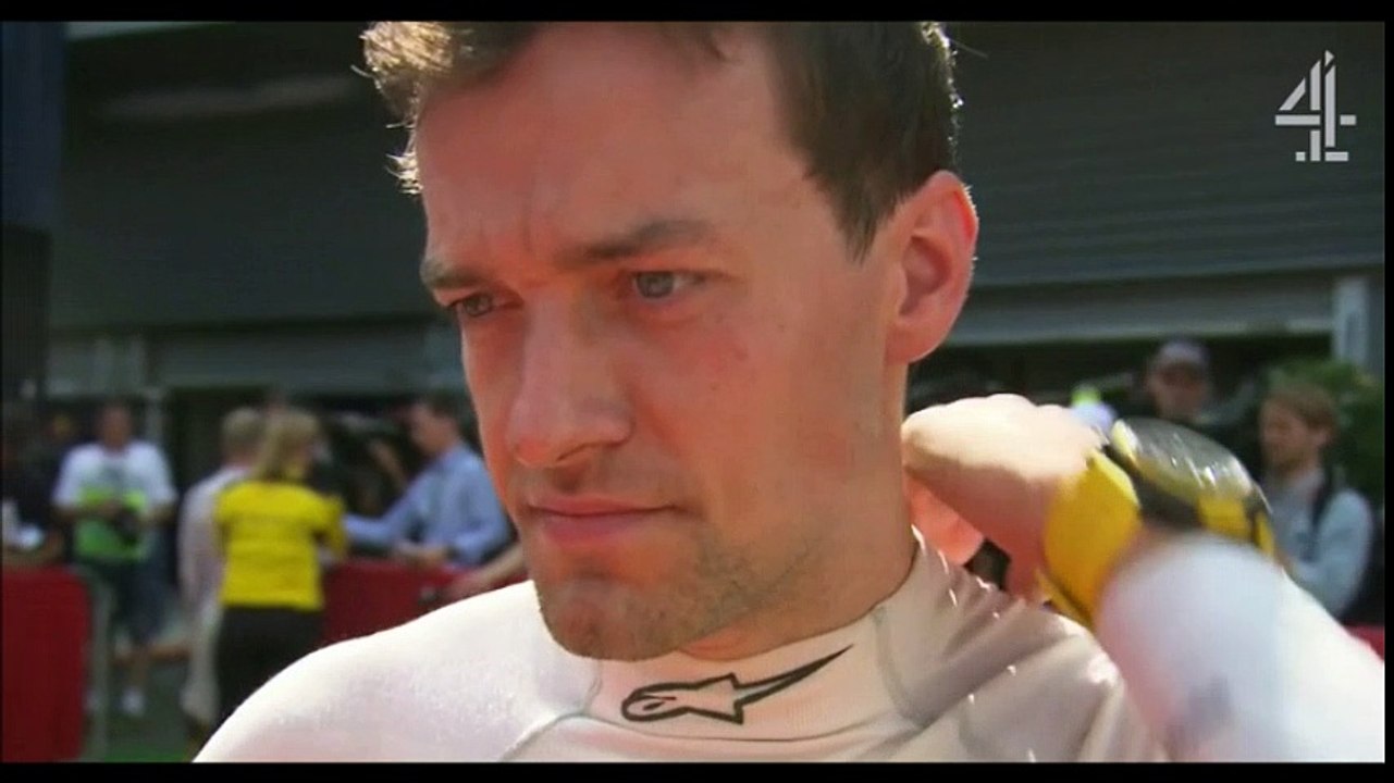 C4F1 Jolyon Palmer post qualifying interview (2016 Belgian Grand Prix)