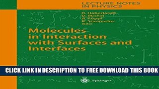 Collection Book Molecules in Interaction with Surfaces and Interfaces