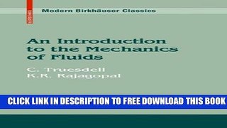 Collection Book An Introduction to the Mechanics of Fluids
