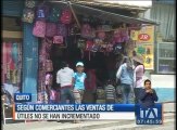 Según comerciantes las ventas de útiles no se han incrementado