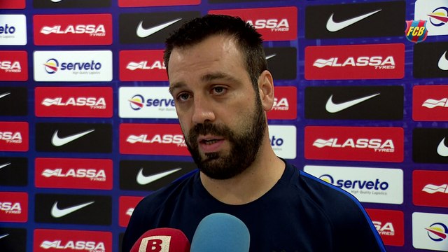 FCB Hockey: declaraciones de Ricard Muñoz y Lucas Ordoñez, previa al FCB Lassa-CE Noia (Liga Catalana)