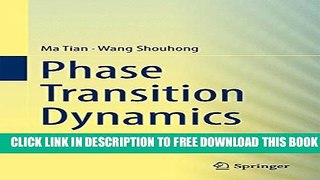 New Book Phase Transition Dynamics