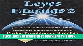 [PDF] Leyes Eternas 2: Principios Universales de Superacion y Valores Popular Online