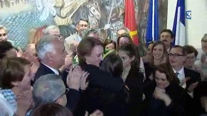 Stéphanie GUIRAUD-CHAUMEIL a été largement élue maire d'ALBI en Mars 2014 .