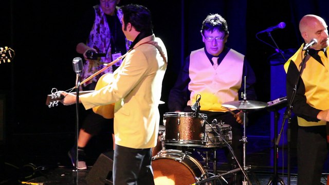 Cody Slaughter sings 'Blue Moon Of Kentucky' Elvis Week 2016 Elvis 56