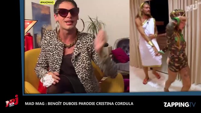 Mad Mag : Benoît Dubois parodie Cristina Cordula et se moque du look de l'invitée (Vidéo)