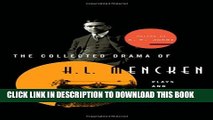 Collection Book The Collected Drama of H. L. Mencken: Plays and Criticism