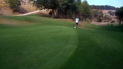 belle approche de Pascal au trou N 5