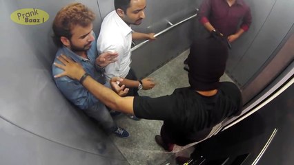People-Trapped-With-Killers-In-Lift--Caught-On-CCTV--Pranks-In-India--Prankbaaz-2016