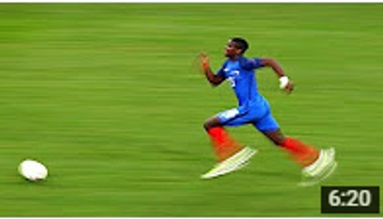 Top 10 Fastest Football Players ● New Updated