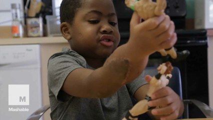 First child to receive a double-hand transplant is ready to play some football