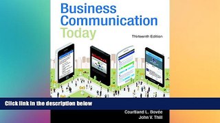 READ book  Business Communication Today Plus MyBCommLab with Pearson eText -- Access Card Package