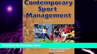 Must Have PDF  Contemporary Sport Management - 3rd Edition  Free Full Read Most Wanted