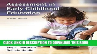 [PDF] Assessment in Early Childhood Education (7th Edition) Full Online