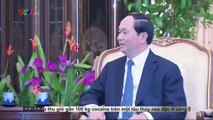 Chủ tịch nước Trần Đại Quang hội kiến Thủ tướng Singapore Lý Hiển Long