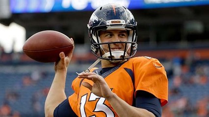 Why did the Broncos pick Siemian as starter?