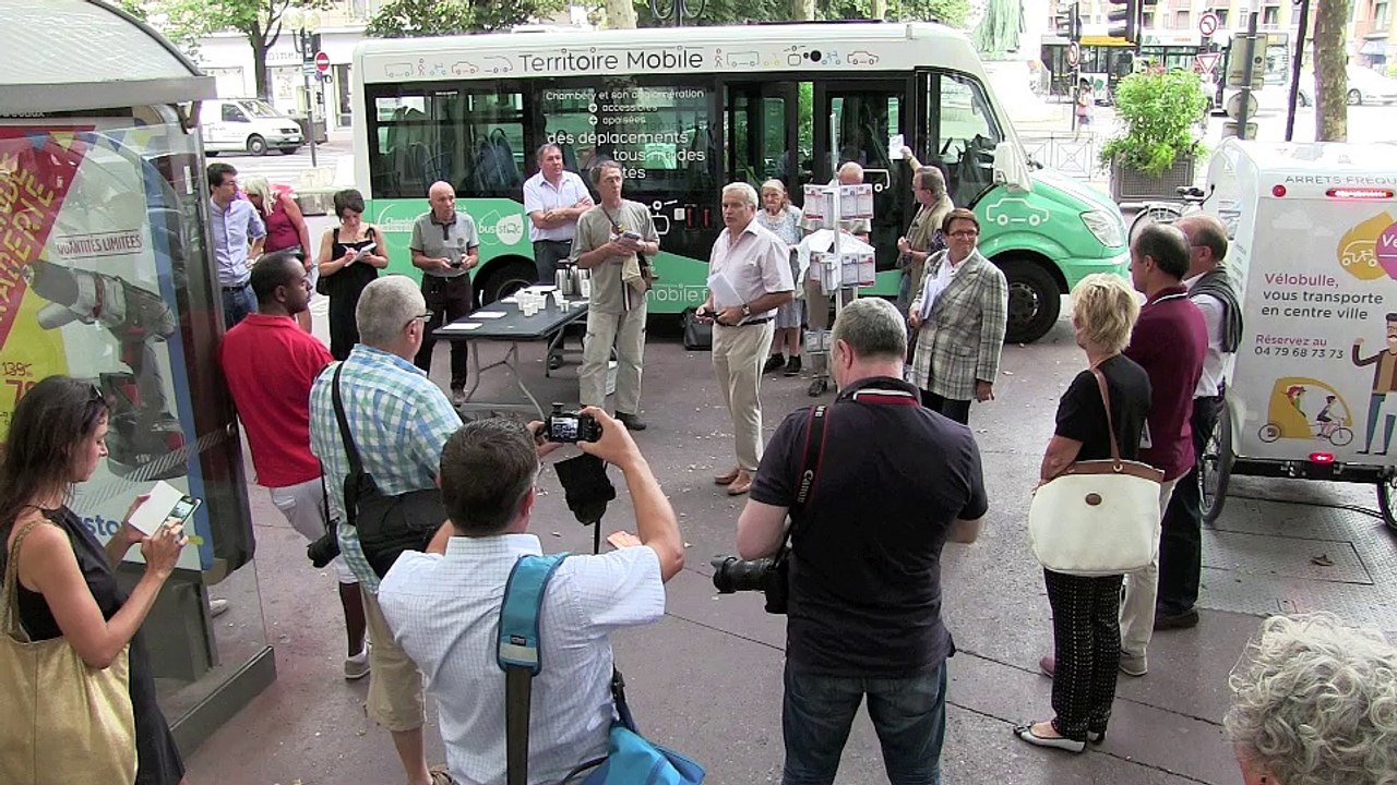 Le nouveau réseau des transports en communs chambérien cru 2016 est arrivé
