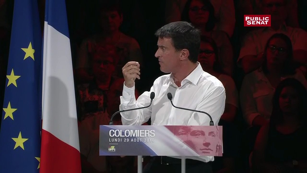 Valls à Colomiers : "Si nous partons divisés, nous perdrons à coup sûr et au second tour nous aurons une droite dure face à l’extrême droite"