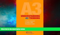 Must Have  Understanding A3 Thinking: A Critical Component of Toyota s PDCA Management System