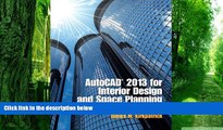 Big Deals  AutoCAD 2013 for Interior Design and Space Planning  Best Seller Books Best Seller