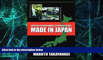 Big Deals  Supplier to Worldwide Toyota Factories: Made in Japan  Best Seller Books Most Wanted