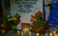 El pueblo de Parácuaro, Michuacán se encuentra de luto tras la muerte de su hijo prodigo Juan Gabriel