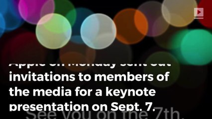 Apple sent invitations for the iPhone 7 event on September 7