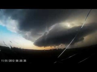 Timelapse Shows 'Mothership' Supercell Structure
