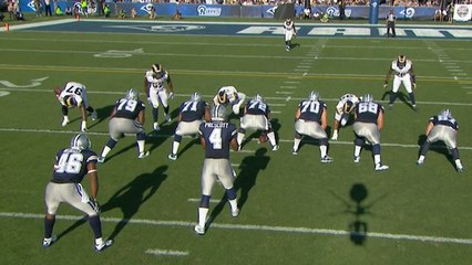 Dak Prescott finds Cole Beasley for an 8-yard gain