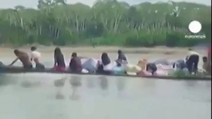 Peru'da ilkel bir kabile görüldü