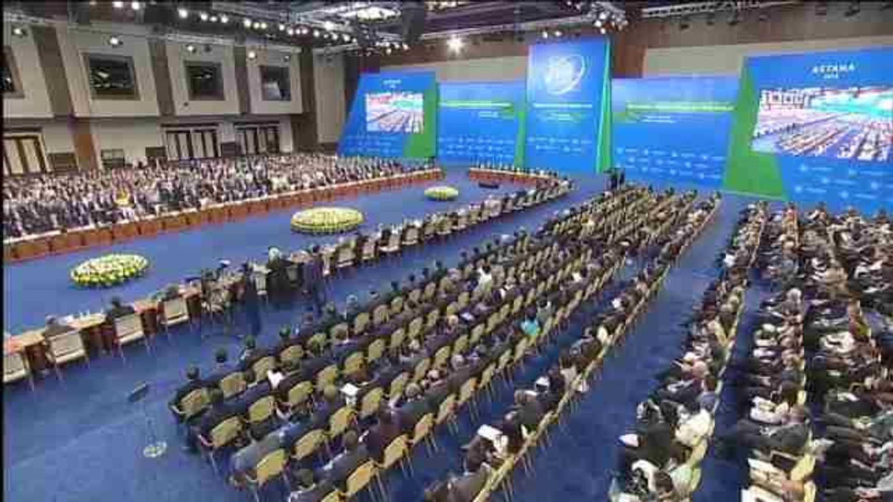 Kazajistán llama al desarme nuclear en una conferencia internacional