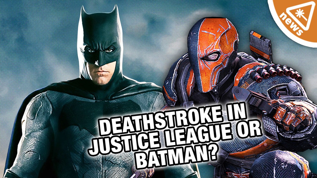 Is Deathstroke the New Villain of Justice League or The Batman? (Nerdist News w/ Jessica Chobot)