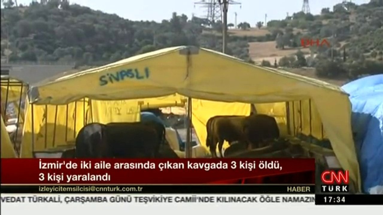 KURBANLIK YERİNDE KAVGA BÜYÜK KAVGA