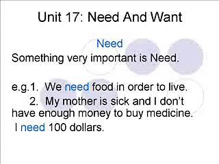 17 Master the Difference: Need vs. Want in English 🇬🇧